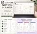 create a custom notion planner and dashboard