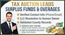 do tax auction surplus funds lead generation and skip tracing