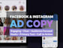 write facebook and instagram ad copy for your business