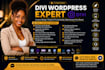 do website development as full stack web developer, front end, backend developer