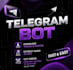 develop telegram bot, telegram game, mini game, game bo, blackjack, slot