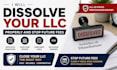 dissolve your llc properly and stop future fees