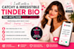 write a catchy, attractive and personalized tinder dating bio
