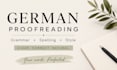 proofread and improve your german text