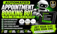 develop booking bot,vfs appointment bot, appointment bot,vfs bot, telegram bot
