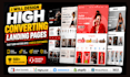 landing page design landing page on systeme io clickfunnel funnelish simvoly