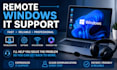 troubleshoot and fix windows PC issues remotely