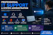 do windows server, networking, printer setup, google workspace, microsoft 365