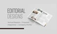 create professional corporate editorials and magazines