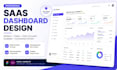 design modern saas dashboard UI UX