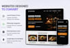 build a modern restaurant website with online reservations