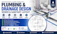 do sanitary layouts pipe sizing arizona hydraulic calculation plumbing schematic