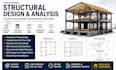 design structural plans calculations framing beam sizing construction drawings