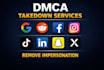 disable and delete fake impersonating tiktok account profile