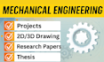 do mechanical engineering, engineering design and projects
