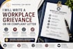 write a professional workplace grievance or HR complaint letter