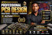 do professional pcb board design circuit design pcb layout and schematics altium