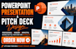 create a professional powerpoint pitch deck