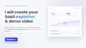 create a saas explainer video and product demo video