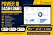 create a power bi dashboard and data visualization