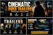 create a cinematic movie trailer