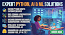 be your python developer and chatbot expert