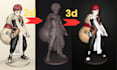 convert 2d to 3d model image photo to 3d printable file model