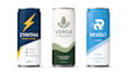 create a energy drink, soda can label design