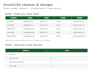 clean, merge and fix your messy excel or CSV files with python