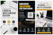 design a professional logo and write web contents