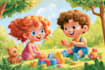 children book illustrations and children book cover