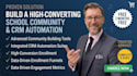 build a high converting skool community and crm automation