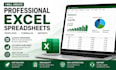 create custom excel spreadaheets, formulas, and reports
