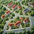 design a clean and detailed property location map