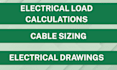 do electrical load calculations and cable sizing calculations
