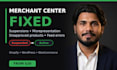 fix google merchant center suspension, misrepresentation, feed errors
