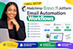 setup mailchimp brevo maillerlite jotform email automation workflow