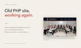 fix update and modernise your old php website