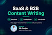 write saas blog posts and landing page copy