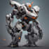 design sci fi mecha and robot concept art