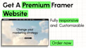desing and build framer websites