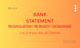 do bank statement, pdf conversion, bank reconciliation as you need