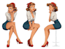 do you sexy cartoon pinup girl