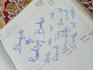 write beautiful handwriten letters, greetings cards