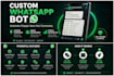 develop a custom whatsapp bot with automation and group features