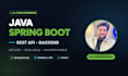 develop secure java spring boot rest apis and backend