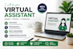 be your virtual assistant for data entry and web research