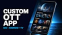 build iptv app, white label app, ott app, video streaming app in 5 days