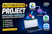 make business workflow automation , API integration n8n, make