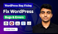fix wordpress bugs, errors, CSS, elementor and responsive issues